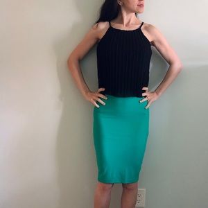 Pleated top black intimissimi S